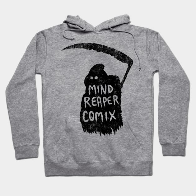 Black Phantom Reaper Hoodie by Mind Reaper